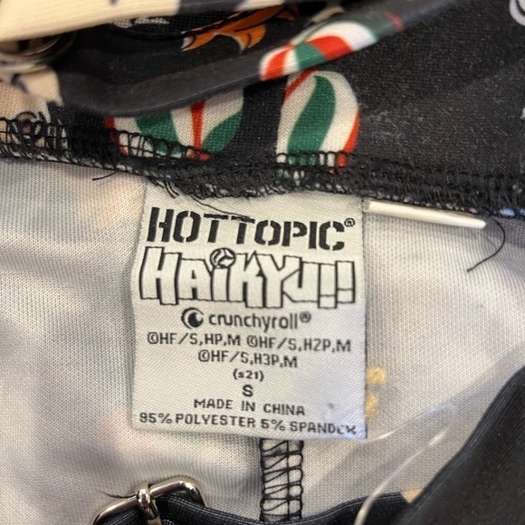 HOT TOPIC Haikyu!! Chibi Characters Suspender Skirt - Picture 3 of 4